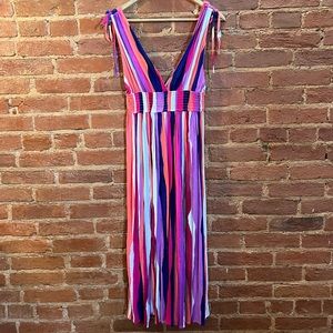 Forever 21 Multi-Colored Maxi Dress - Size: S
